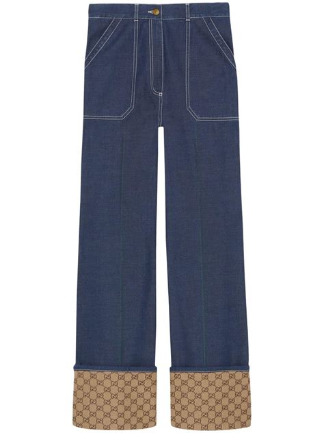 gucci jeans buy online|gucci female jeans.